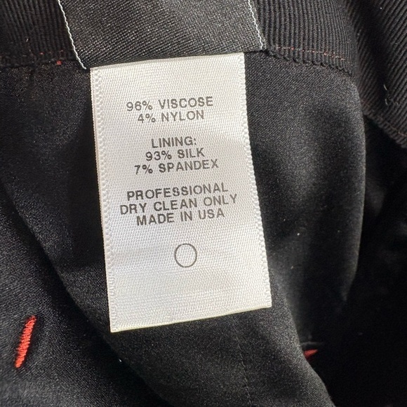 Rosetta Getty Cady Draped Stretch Top and  Cropped Pants Set Size 6 - Picture 11 of 12